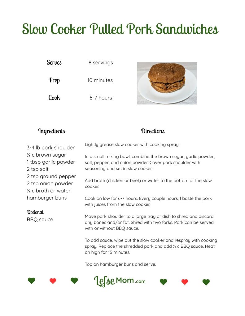 slow cooker pulled pork